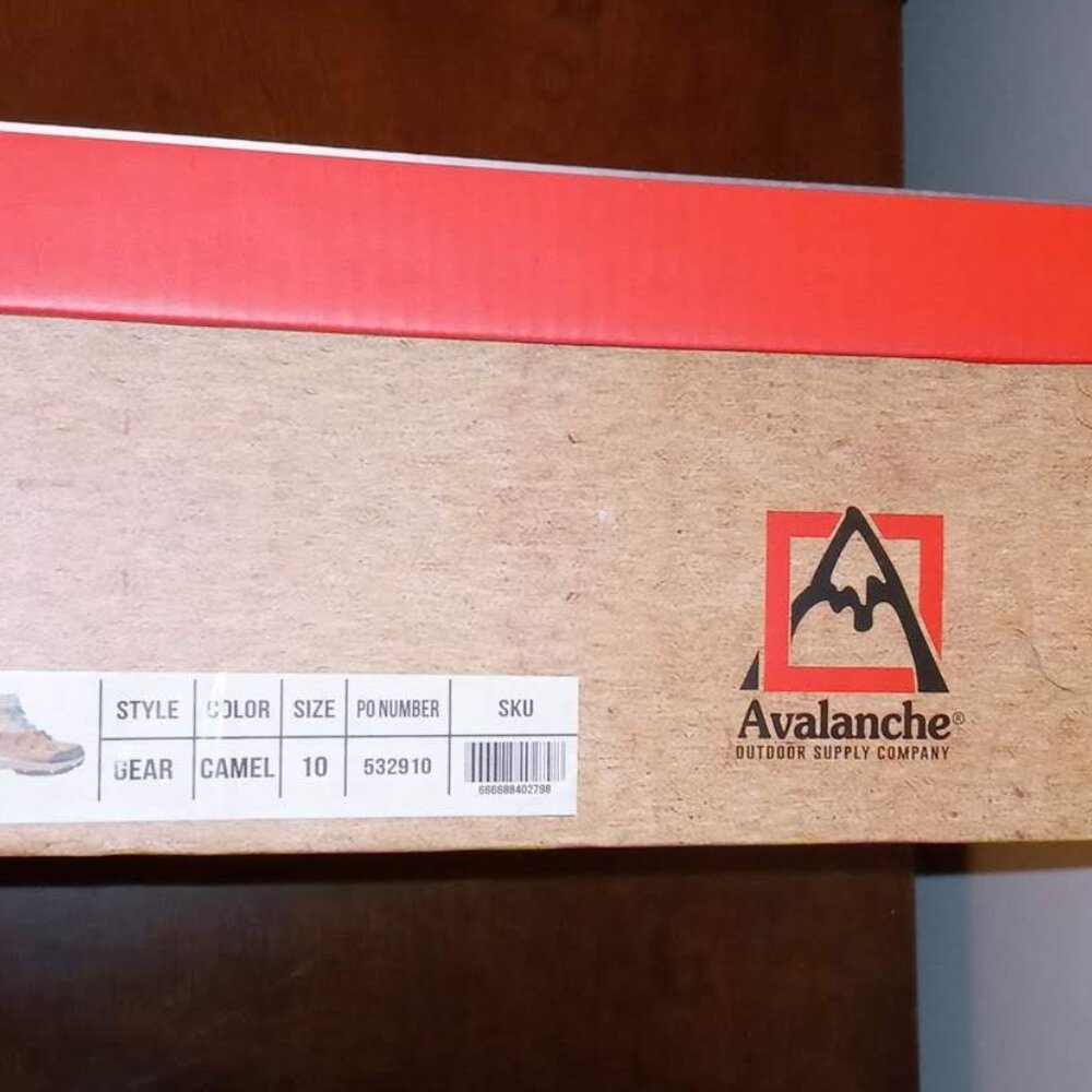 Avalanche Gear Camel/Brown Hiking Boots - Picture 9 of 9